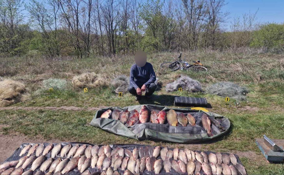 На Миргородщині «на гарячому» затримали браконьєра