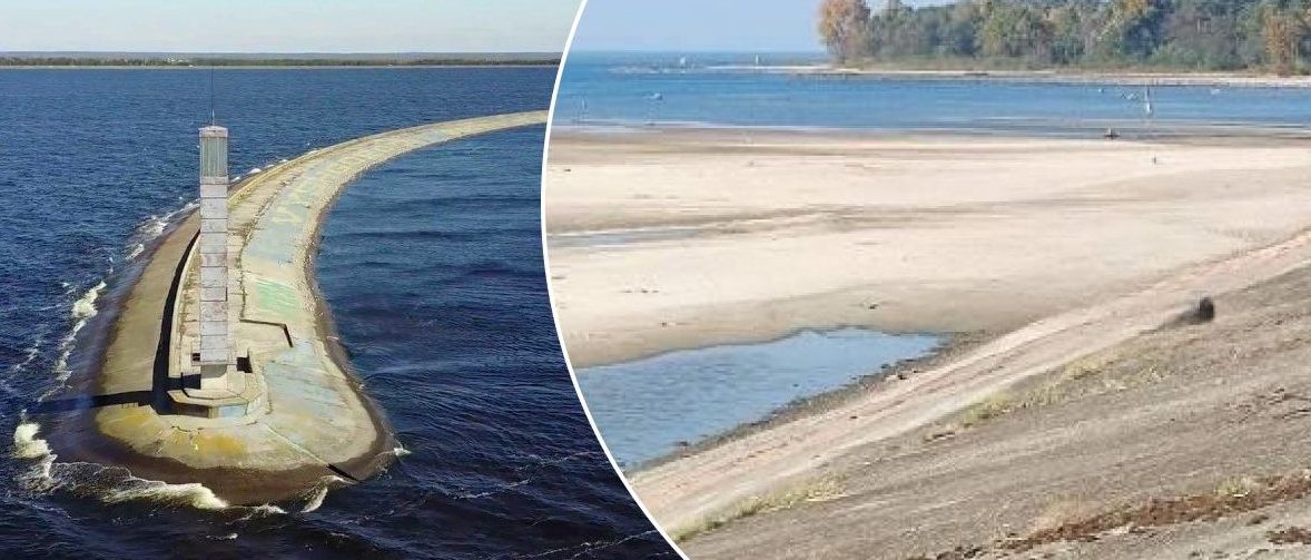 Навмисне зниження рівня води: Укргідроенерго роз’яснило причини швидкого обміління Київського …