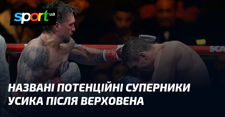 Названі потенційні суперники Усика після Верховена
