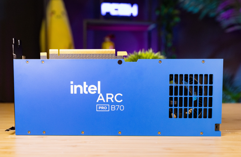 Intel Arc Pro B70 перевершила Radeon RX 9060 XT 16GB …