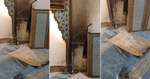 Напад на мечеть у Львові: невідомий кинув пляшки із запалювальною …