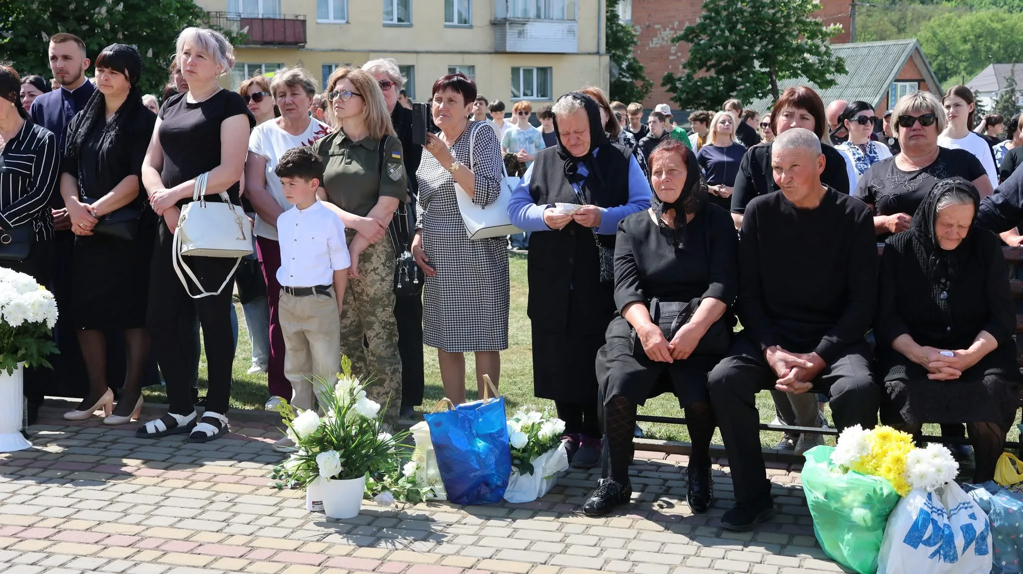 На Алеї Героїв у Бучачі згадали полеглих воїнів громади