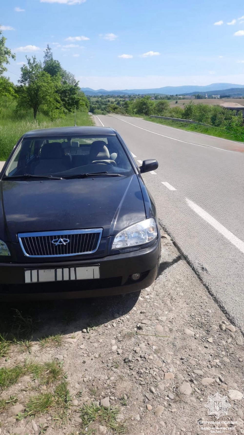 На Богородчанщині поліція зупинила підлітка за кермом авто