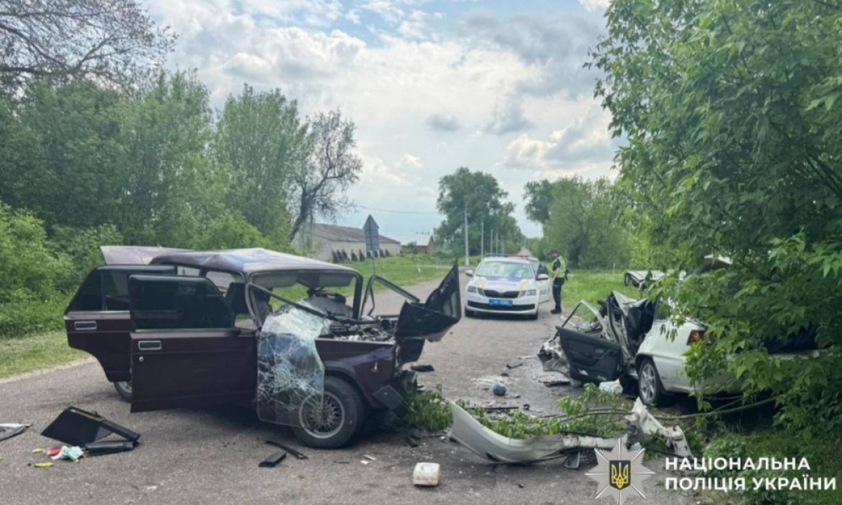 На Бориспільщині зіткнулися автівки, троє травмованих госпіталізовані