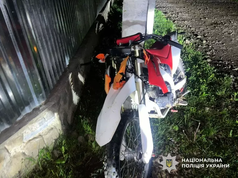 На Буковині п’яний мотоцикліст потрапив у ДТП: травмувалася 17-річна пасажирка