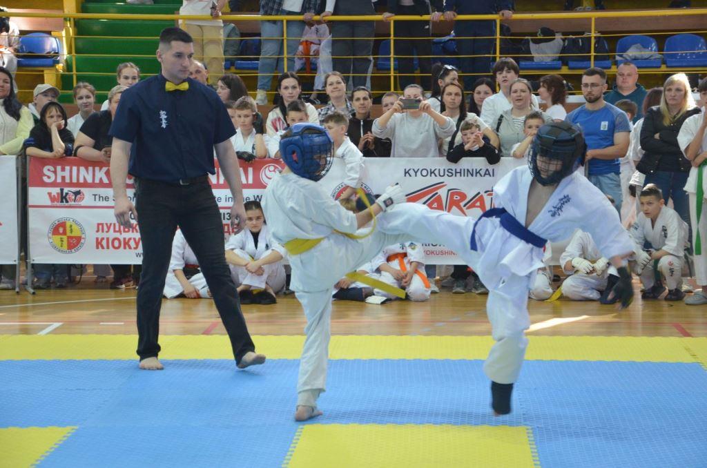 На Волині відбувся відкритий чемпіонат з кіокушинкай карате
