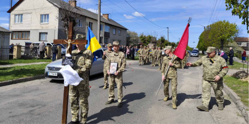 На Волині в останню путь провели Героя Олександра Каленюка (фото)