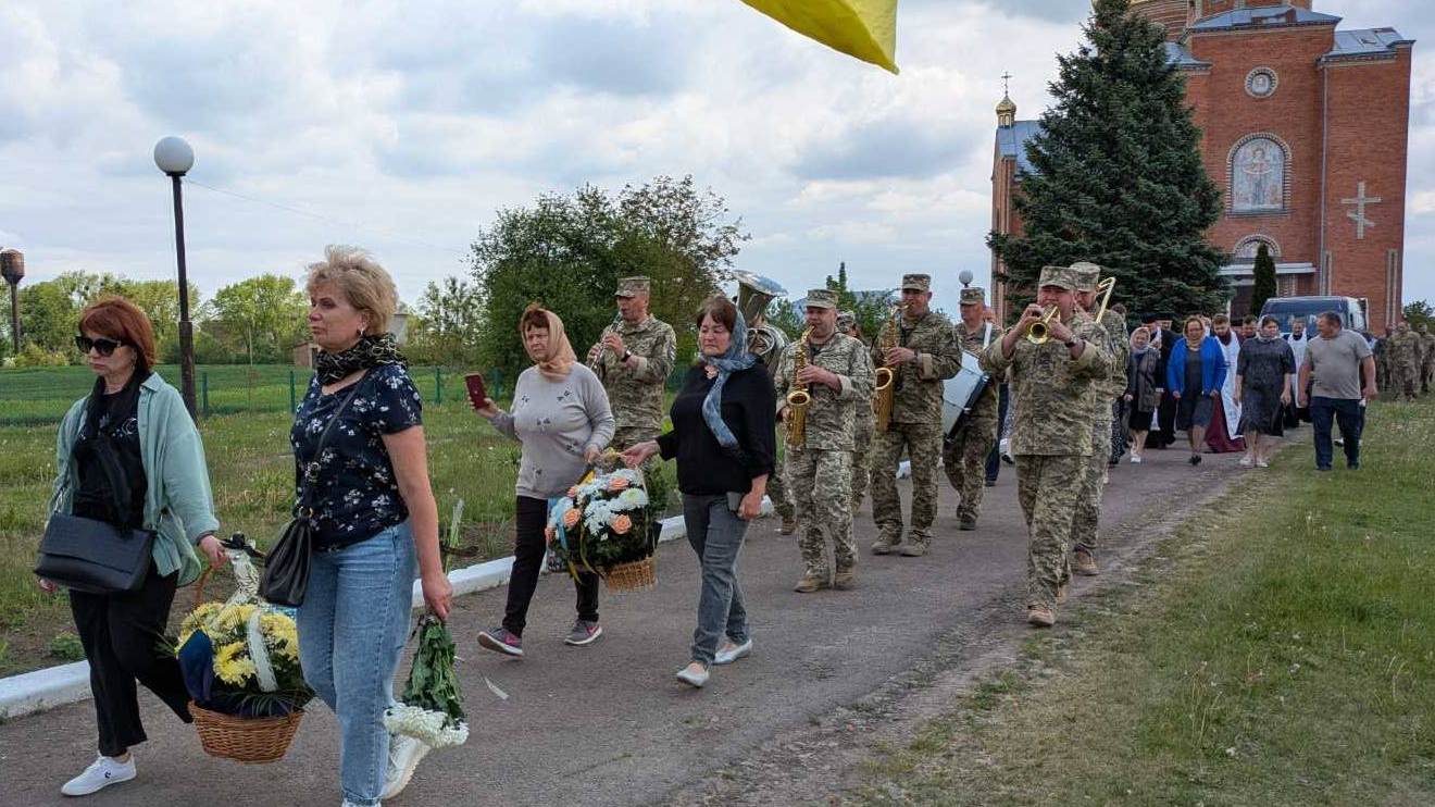 На Волині поховали військовослужбовця Валентина Сафонова