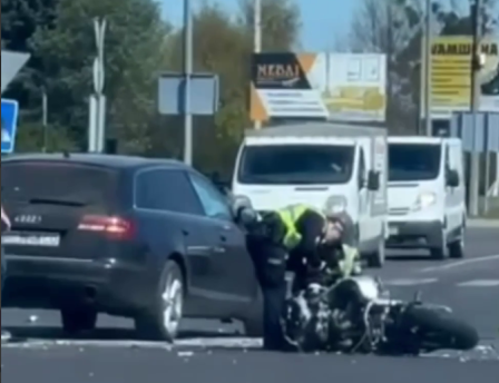 На Волині смертельна ДТП: зіткнулися Audi та мотоцикл