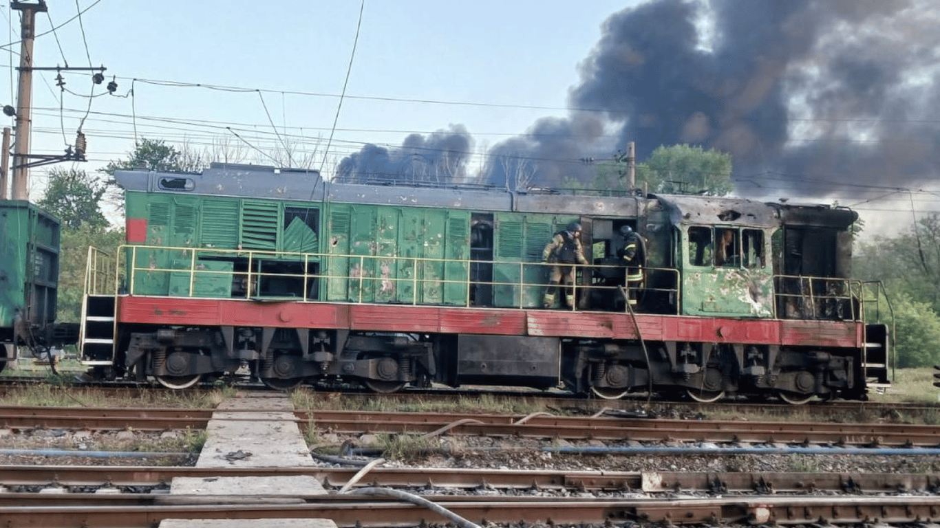 На Дніпропетровщині Росія атакувала залізничну інфраструктуру