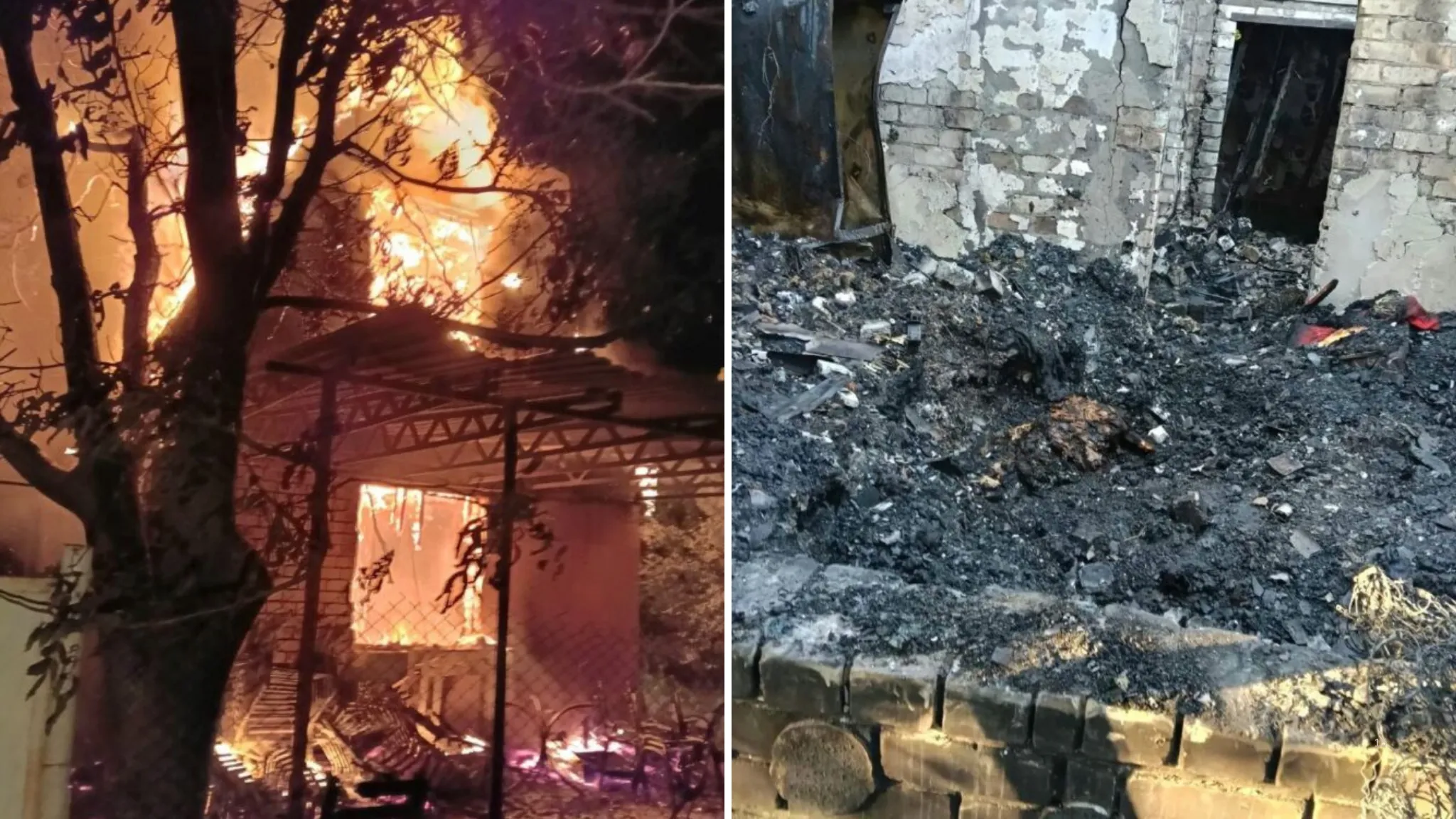 На Дніпропетровщині згорів будинок разом із господарем