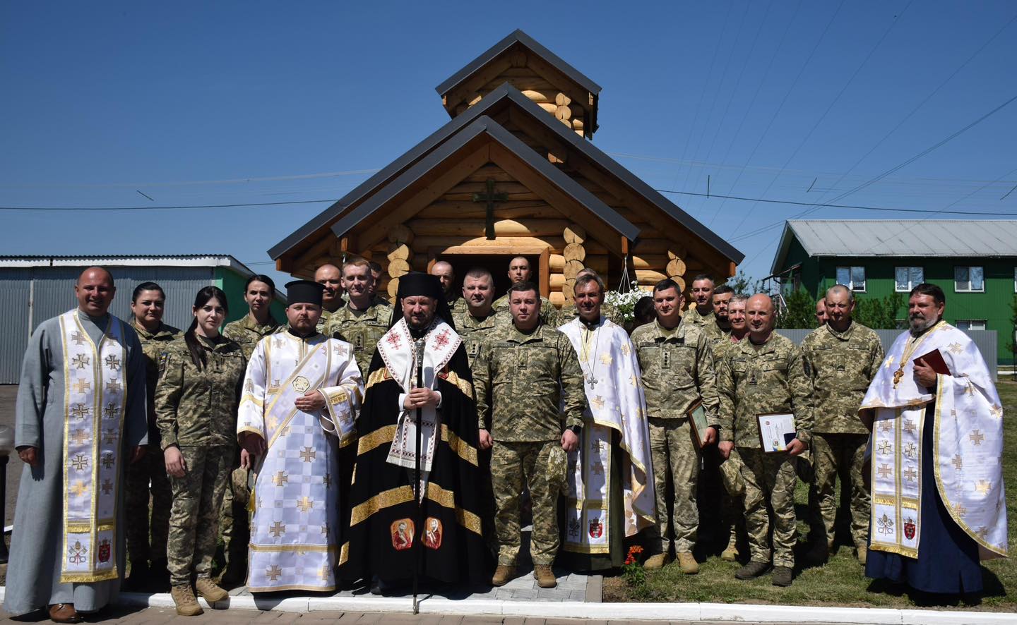 На Закарпатті у прикордонному підрозділі відкрили каплицю святого Флоріана