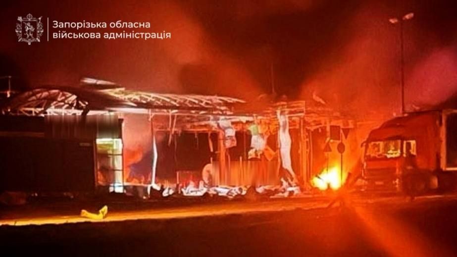 Ворог атакував АЗС під Запоріжжям – наслідки