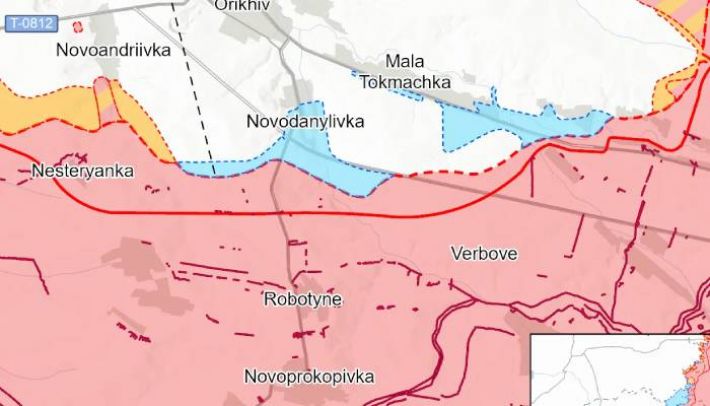 На Запорізькому напрямку Мала Токмачка повернулась під контроль ЗСУ - …