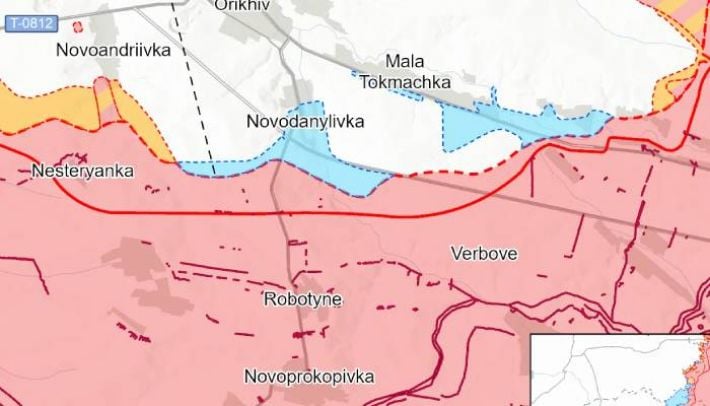 На Запорізькому напрямку Мала Токмачка повернулась під контроль ЗСУ - …