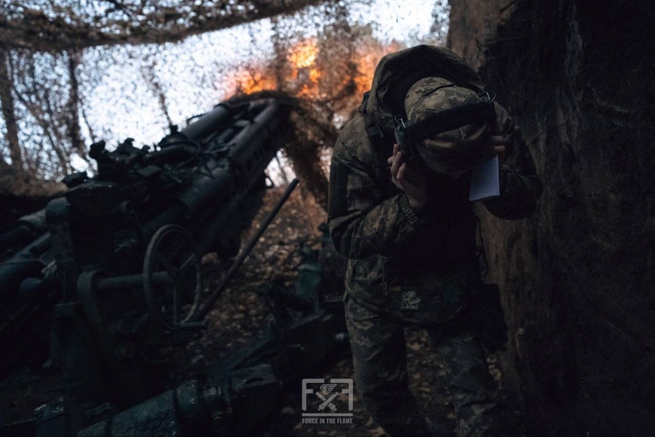 На Запорізькому напрямку гаубиця M777 знищила укриття окупантів (відео)