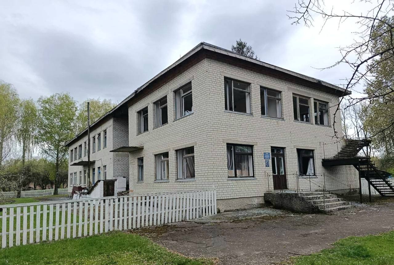 На Золотоніщині вибухова хвиля пошкодила дитячий садок, – Табурець (ФОТО)