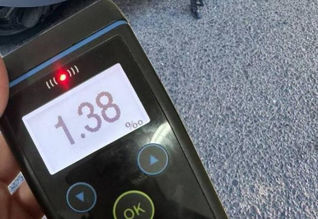 На Кавказькій у Рівному зупинили п`яного водія електроскутера
