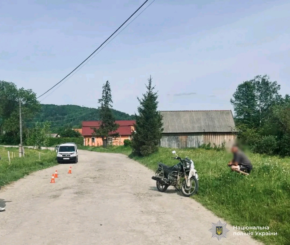 На Косівщині зіткнулися два мотоцикли. Один з водіїв був п'яний