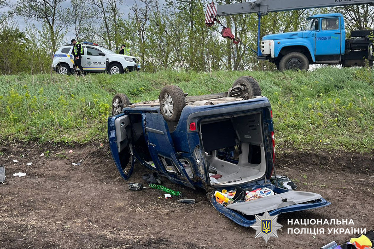 На Красилівщині в аварії загинув водій, двоє пасажирів травмувалися