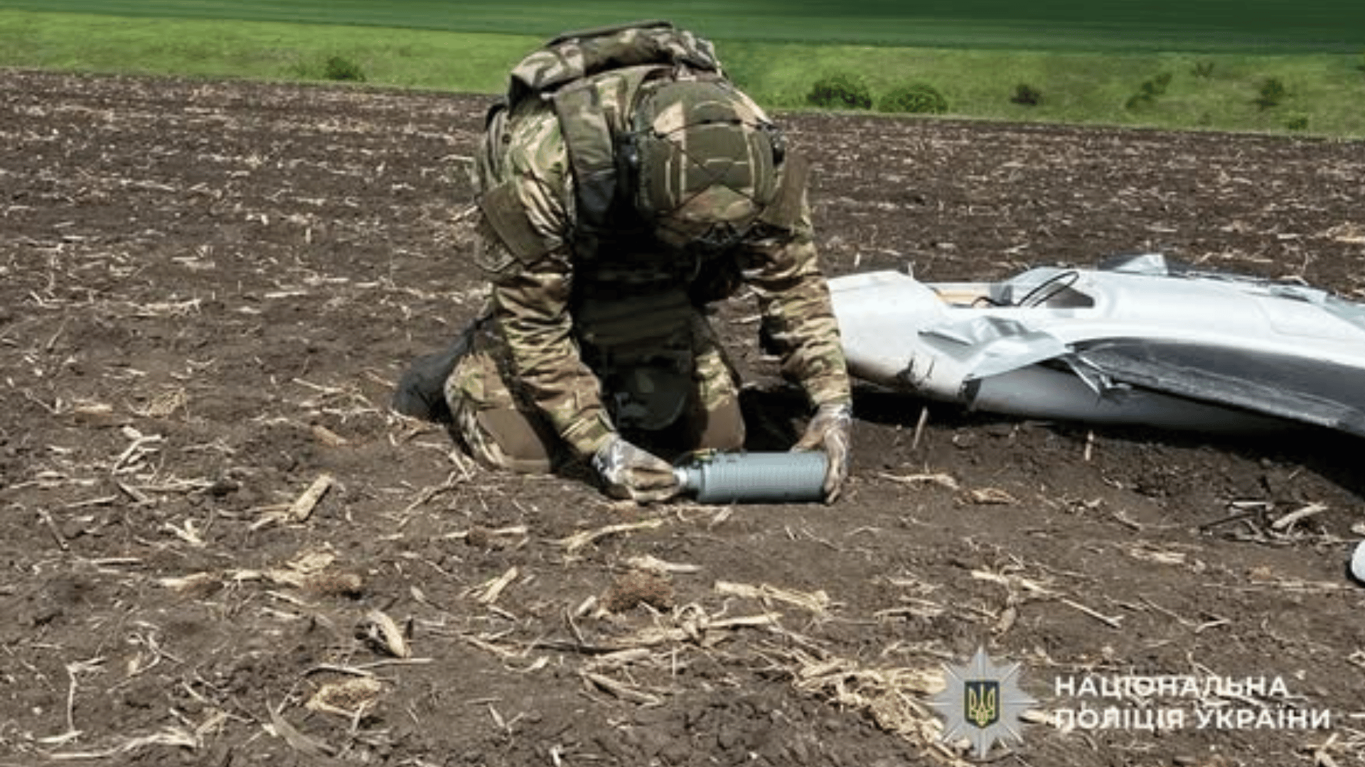 На Кіровоградщині вибухотехніки знешкодили бойову частину російського ударного дрона