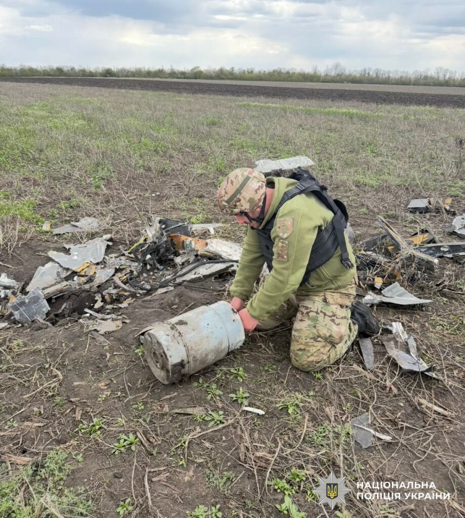 На Кіровоградщині знищили бойову частину ворожого дрона