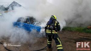 На Кіровоградщині рятувальники ліквідували два займання