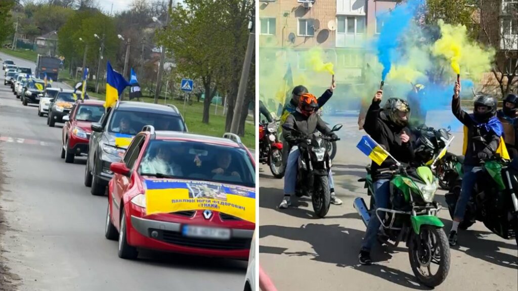На Кiровоградщинi вiдбувся автопробiг на пiдтримку полонених воїнiв