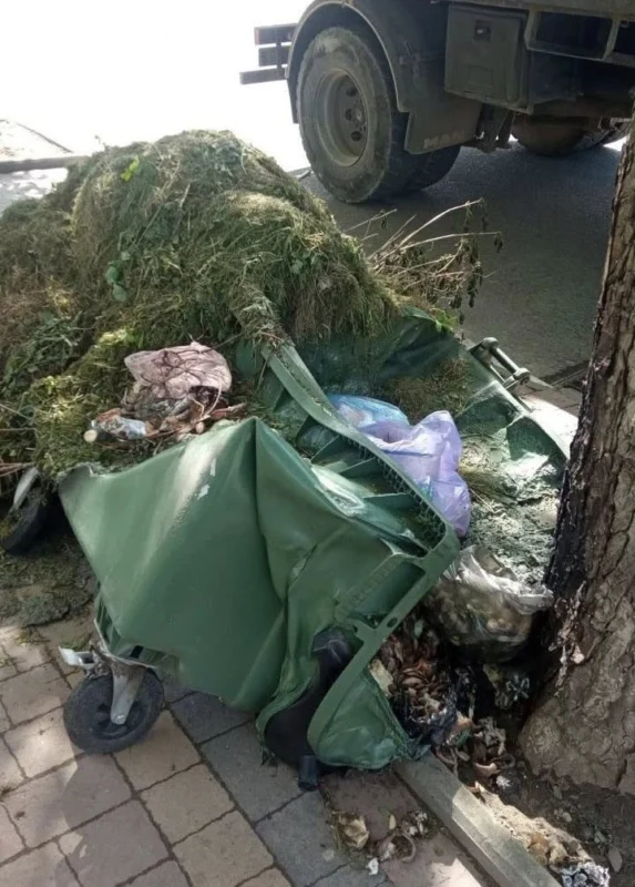 На Львівщині вщент згоріли 7 контейнерів для побутових відходів