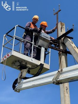 На Миколаївщині погодні умови пошкодили металеві конструкції ЛЕП