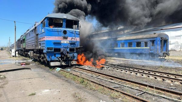 На Миколаївщині під російський обстріл потрапив пасажирський поїзд