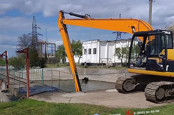 На Миколаївщині спецтехнікою розчистили ключовий об'єкт для зрошення полів