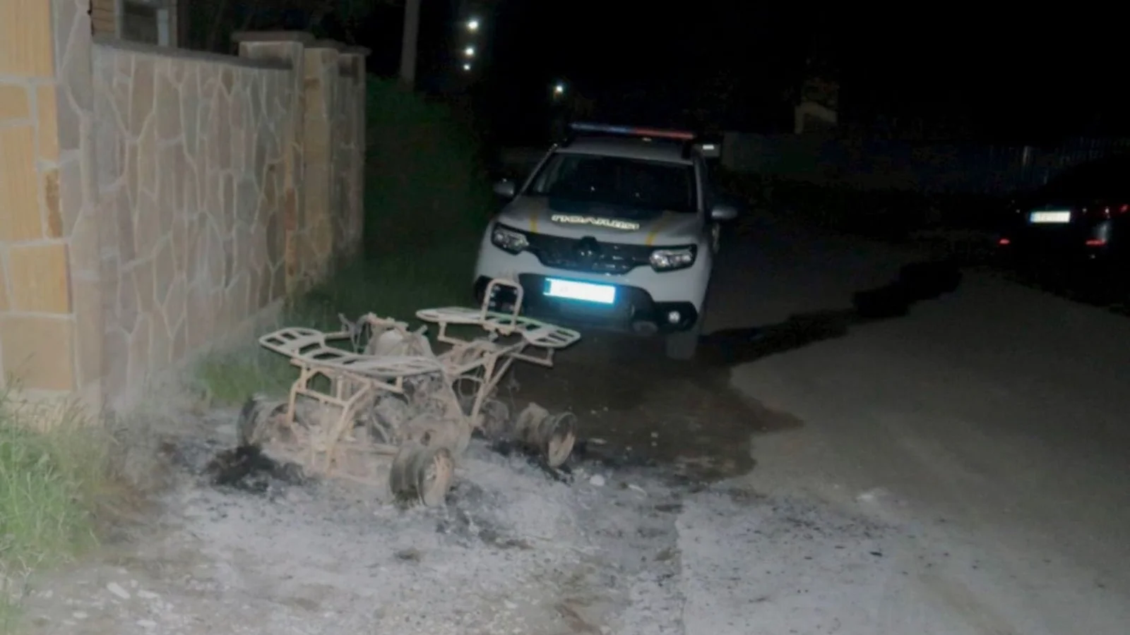 Помстився після сварки: на Надвірнянщині чоловік спалив квадроцикл односельчанки