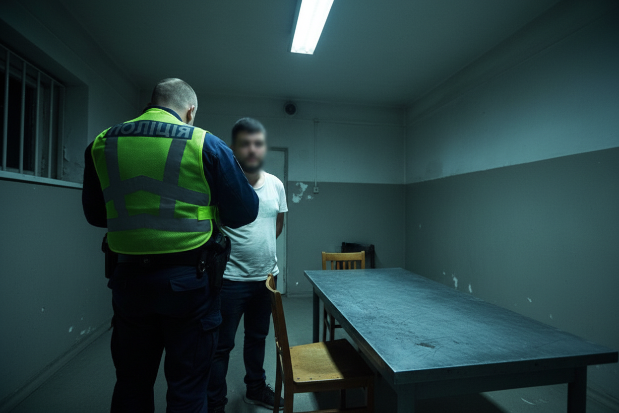 На Подолі іноземець вдарив киянина ножем у живіт