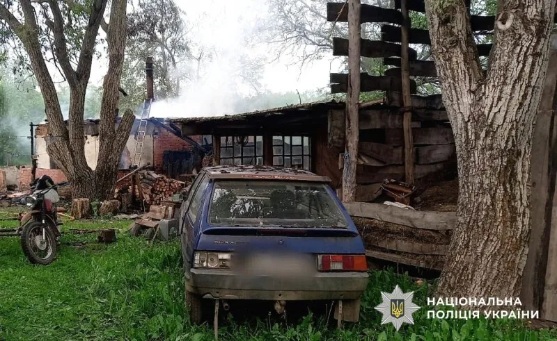 На Полтавщині під час пожежі загинув 61-річний чоловік — поліція