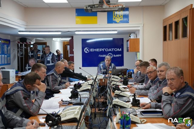 На Південноукраїнському енергокомплексі під час тренування відпрацювали дії в умовах …