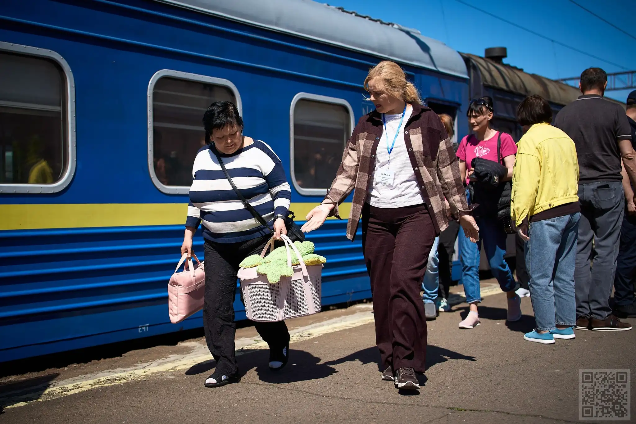На Рівненщину прибув евакуаційний потяг