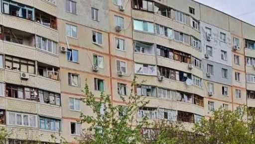 У Харкові показали, як виглядають пошкоджені будинки після атаки "Шахеда"