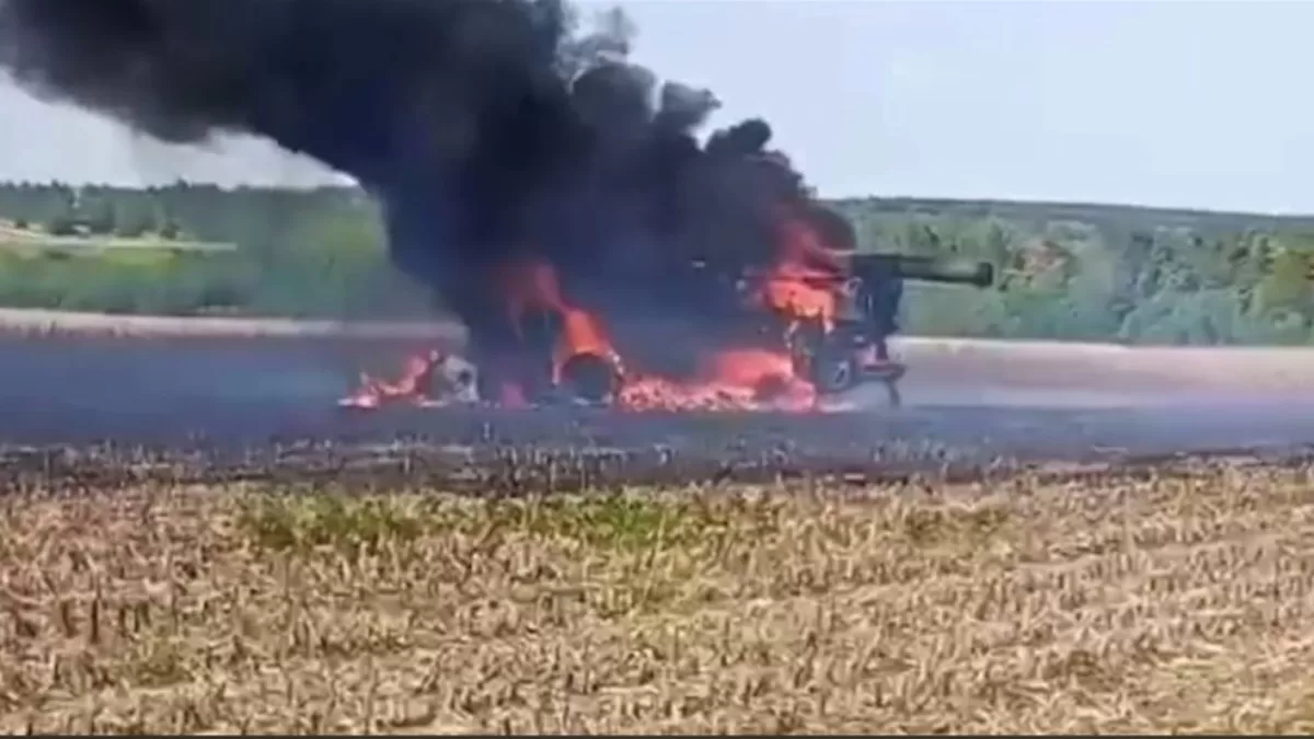 На Сумщині армія РФ атакувала комбайн