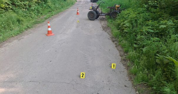 На Сумщині п'яний 64-річний водій мотоблока загинув у ДТП