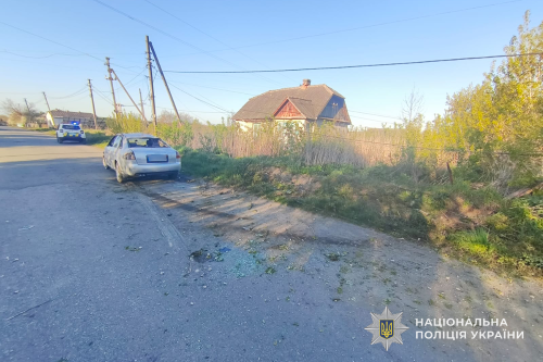 На Тернопільщині AUDI протаранив електроопору