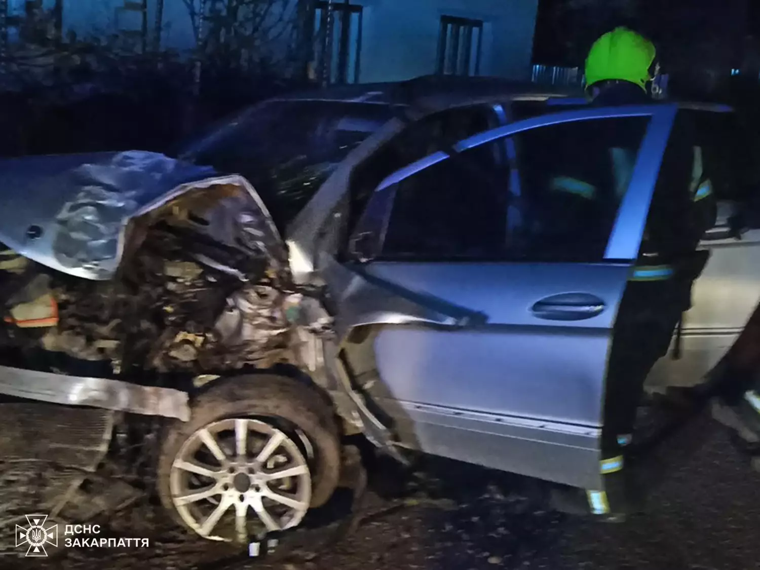 На Тячівщині внаслідок ДТП травмувався водій