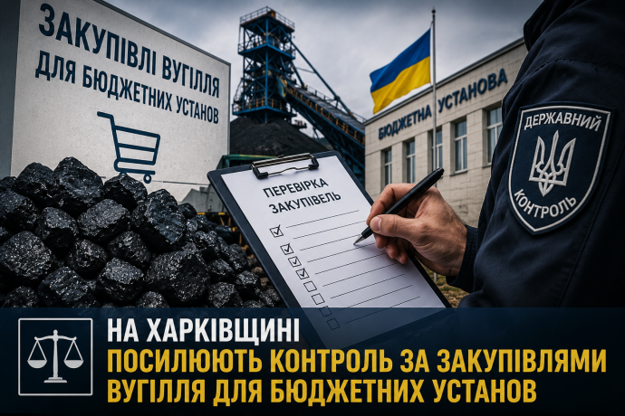 На Харківщині посилюють контроль за закупівлями вугілля для бюджетних установ