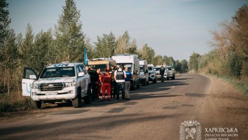 Із прикордоння Харківщини провели масштабну евакуацію цивільних: кадри операції