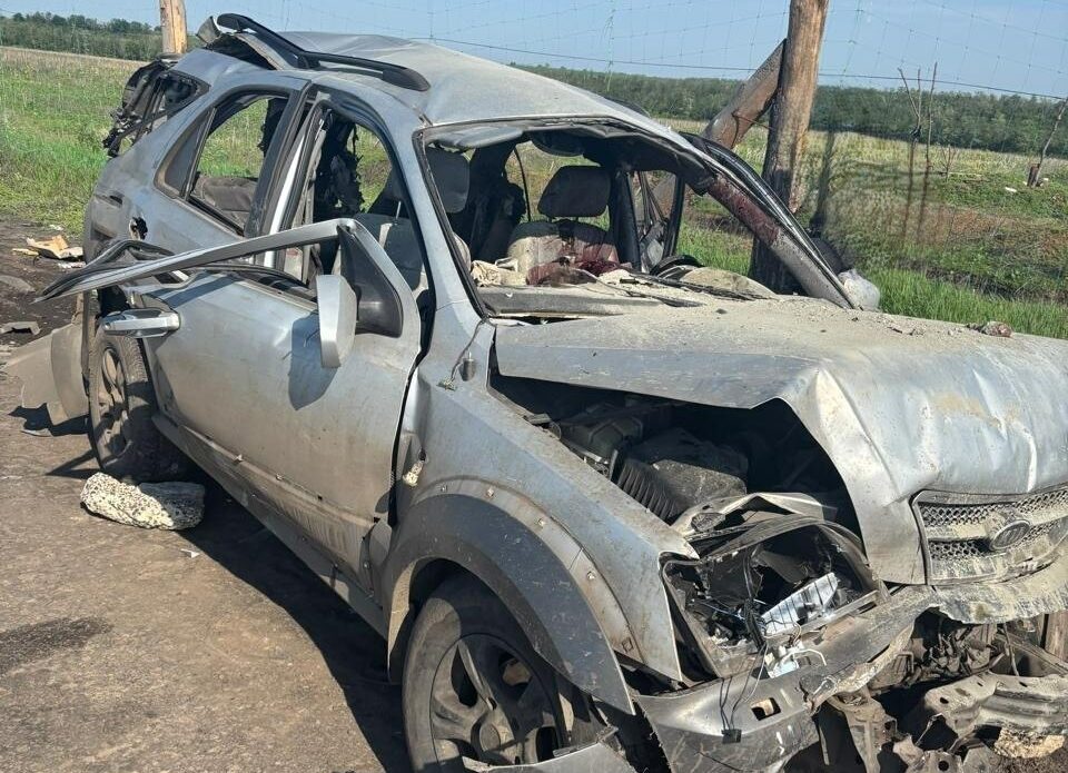На Харківщині FPV-дрон атакував легкове авто та вбив двох людей