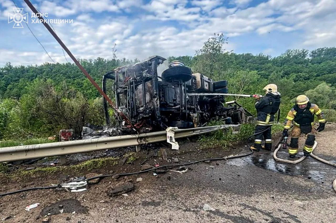На Харківщин FPV-дрон РФ атакував вантажівку, загинув водій