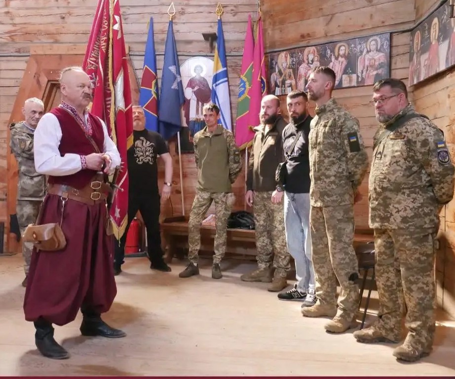 На Хортиці посвятили у козаки бійців бригади, яка носить ім’я …