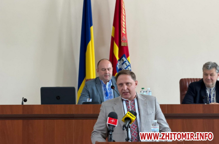 На «вишиваній» сесії Житомирської облради представили нового депутата від Радикальної …