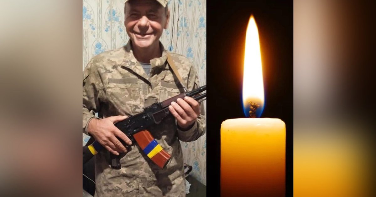 На війні загинув 52-річний захисник з Мукачівщини Петро Деревʼянко