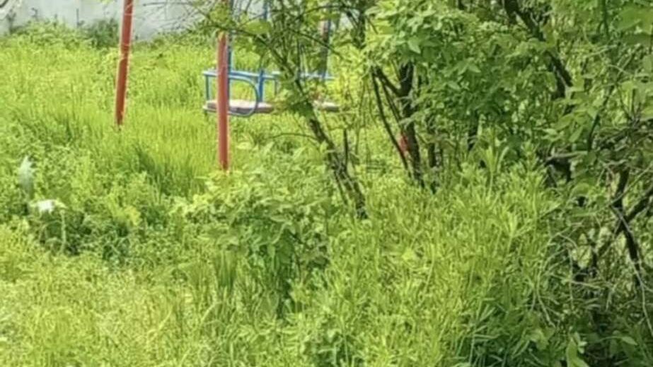 На окупованому Запоріжжі через комунальну кризу занепадають дитячі майданчики